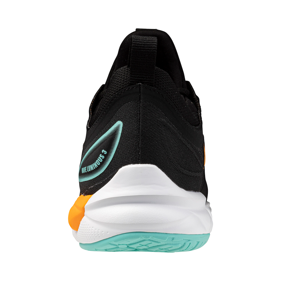Mizuno WAVE LUMINOUS 3 Black/Tangelo/Ice Green